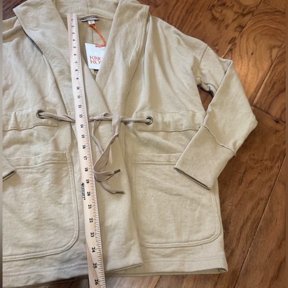 Knox Rose Women's Open Front Winter Drape Jacket - Picture 4 of 11